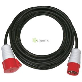 CEE hosszabbító 20m PVC kábellel 5x2.5mm2 5pólusú 16A