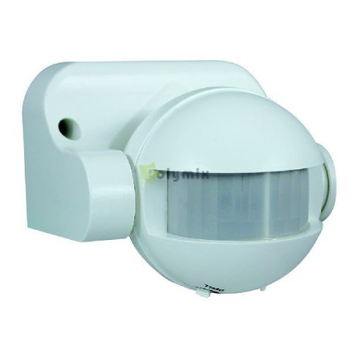 Mozgásérzékelő 110° 12m, 10mp-4+-1 percig időzíthető, 1000W vagy 300VA, IP44