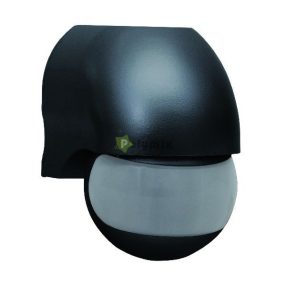   Mozgásérzékelő 180° 12m, 5mp-5 perc, 1000W vagy 300VA, IP44