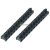 Sorkapocs 1 csavaros 2.5mm 12p 2db fekete bliszter