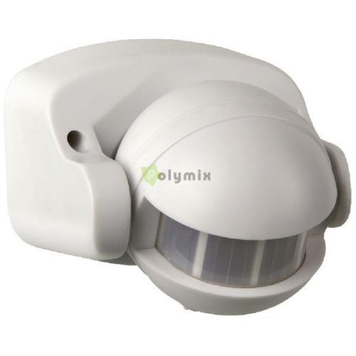 Mozgásérzékelő 110°, időzíthető, érzékelő fej állítható max.: 1000W, fehér, IP44