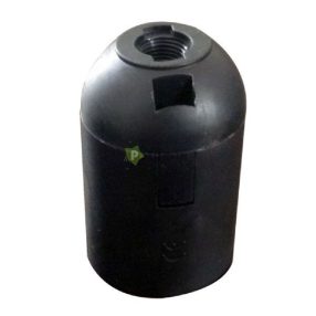 E27 pattintós foglalat fekete