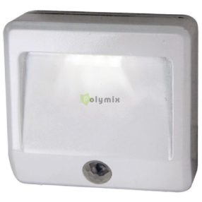LED irányfény, mozgásérzékelős kültéri, IP44