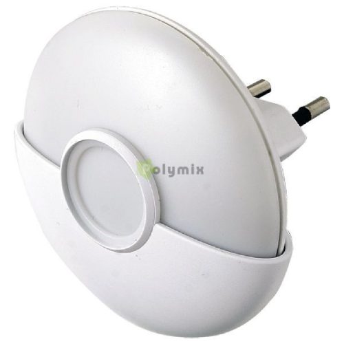 LED éjszakai fény, alkonykapcsolóval 0.4W, automatikus ki-, bekapcsolás