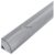 Alu Profil "V" 15.8x15.8mm Sarok Áttetsző búrával 1m