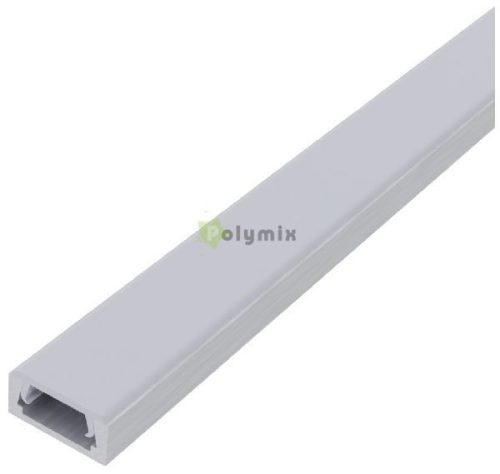 Alu Profil "U" 15.9x7.8mm Falon Kivüli Füstös búrával 1m