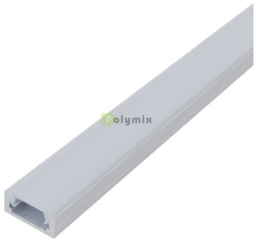 Alu Profil "U" 15.9x7.8mm Falon Kivüli Opál búrával 1m