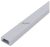 Alu Profil "U" 15.9x7.8mm Falon Kivüli Füstös búrával 2m