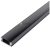 Alu Profil "U" 17.4x7mm Falon Kívüli Fekete - Fekete búrával 1m