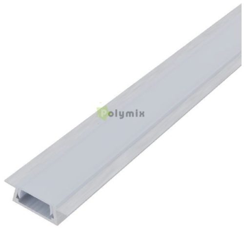 Alu Profil "U" 15.2x7.8mm Süllyeszthető Opál búrával 1m
