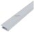 Alu Profil "U" 15.2x7.8mm Süllyeszthető Opál búrával 1m