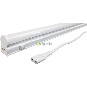   LED T5 Ibútorvilágító 6W 300mm NW 4000K Hálózati kábellel