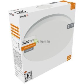   (Uranus) Cseppálló Mennyezeti Lámpa Kerek IP54 18/24W NW 4000K Inverterrel