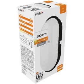   Cseppálló Mennyezeti Lámpa Triton-O Ovális IP65 20W NW 4000K Fekete 100lm/W
