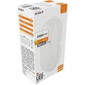  (Triton-O) Cseppálló Mennyezeti Lámpa Ovális IP65 20W NW 4000K Fehér 100lm/W