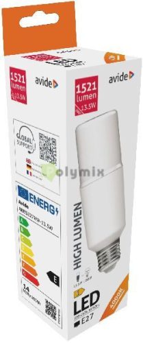 LED Bright Stick izzó T45 13.5W E27 NW 4000K