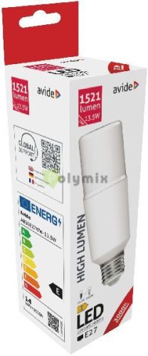 LED Bright Stick izzó T45 13.5W E27 WW 3000K