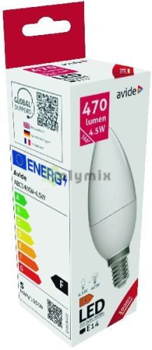 LED Candle 4.5W E14 WW 3000K