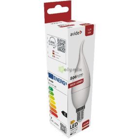 LED Candle Flame 6.5W E14 WW 3000K