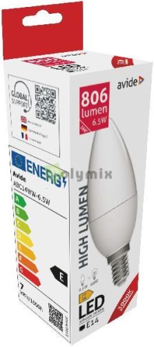 LED Candle 6.5W E14 WW 3000K