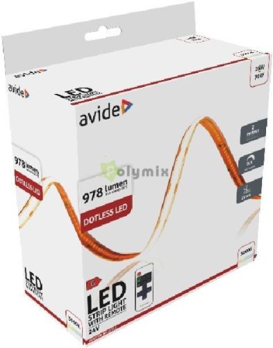 LED Szalag Bliszter RF 24V COB WW IP20 2m