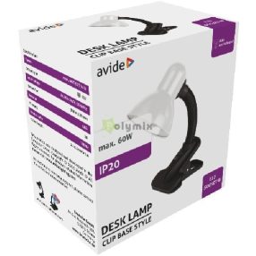 Basic Asztali Lámpa Csíptethető Feher Max 60W