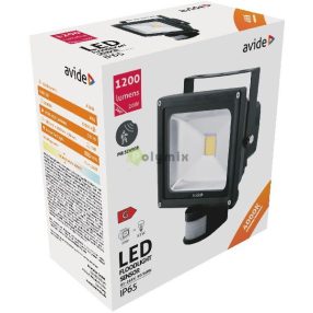 LED Reflektor 20W NW 4000K Mozgásérzékelős PIR