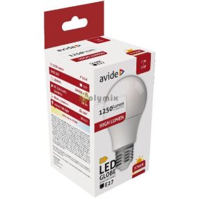LED Globe A60 11W E27 EW 2700K