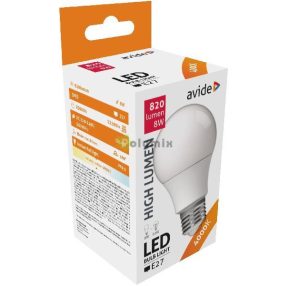 LED Globe A60 8W E27 NW 4000K