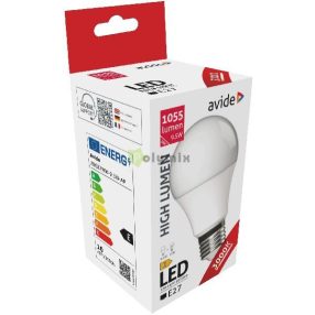 LED Globe A60 9.5W E27 WW 3000K