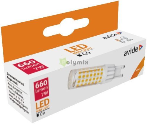 LED 7W G9 220° NW 4000K fekvő