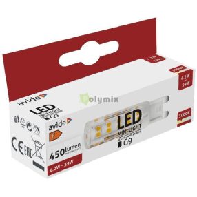 LED 4.2W G9 WW 3000K fekvő