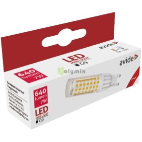 LED 7W G9 WW 3000K fekvő