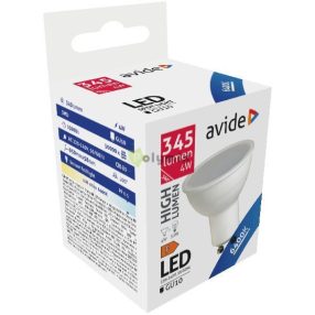 LED Spot Alu+plastic 4W GU10 CW 6400K