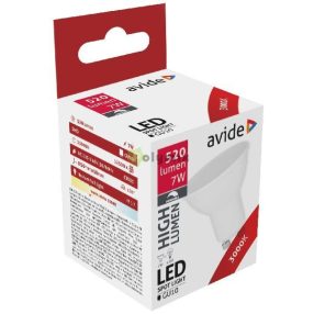 LED Spot Plastic Fényerőszabályzós 7W GU10 WW 3000K