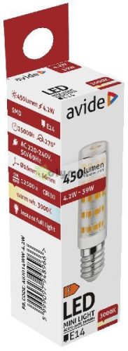 LED 4.2W JD E14 WW 3000K