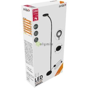 LED Állólámpa Angel 12W NW Fekete