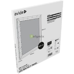  LED Panel 600x600mm 24W WW 3000K 160lm/W Industrial Range Backlit