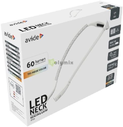LED Olvasó Lámpa Nyak 2W