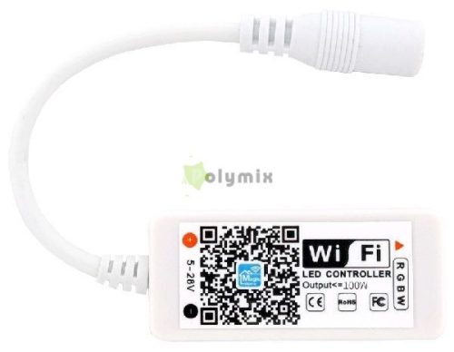 LED Szalag 12V 100W RGB+W Mini WIFI-s Vezérlő