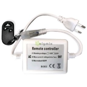   LED Szalag 220V 600W Fényerőszabályzó 5050 SMD Rádiós Távirányító és Vezérlő