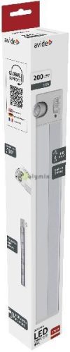 LED Akkumulátoros Szekrény Lámpa 2.5W PIR