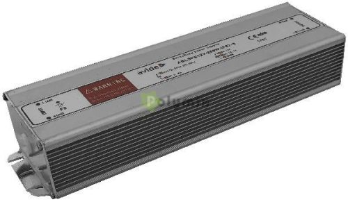 LED Szalag 12V 200W IP67 Slim Tápegység