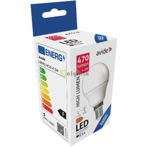 LED Globe Mini G45 4.5W E14 CW 6400K