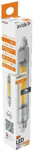 LED 10W R7S 18x118mm WW 4000K Dimmelhető