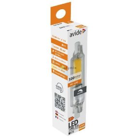 LED 5W R7S 16x78mm NW 4000K Dimmelhető