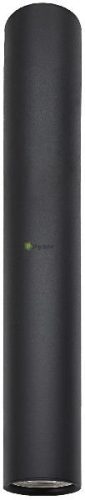 GU10 Lámpatest Kerek Fekete 290mm
