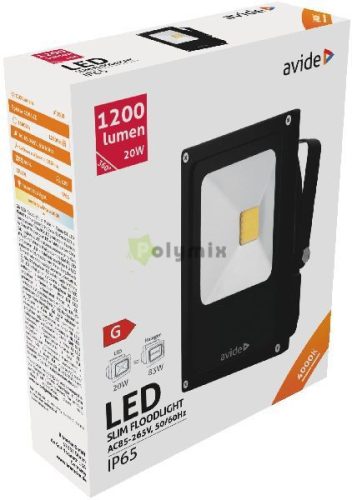 LED Reflektor Slim 20W NW 4000K