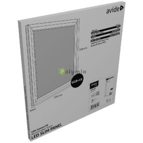   LED Panel 60x60cm 40W NW 4000K 100lm/W UGR+IP44 Professional Range