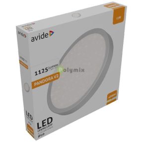   LED Mennyezeti Lámpa Pandora V2 Csillagos Ezüst 15W 280*40mm NW 4000K